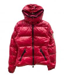 MONCLER（モンクレール）の古着「フーデッドダウンジャケット」｜レッド