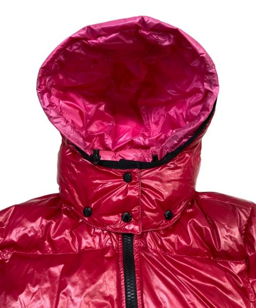 MONCLER（モンクレール）MONCLER (モンクレール) フーデッドダウンジャケット レッドの古着・服飾アイテム