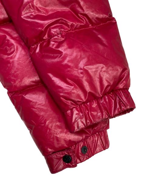 MONCLER（モンクレール）MONCLER (モンクレール) フーデッドダウンジャケット レッドの古着・服飾アイテム