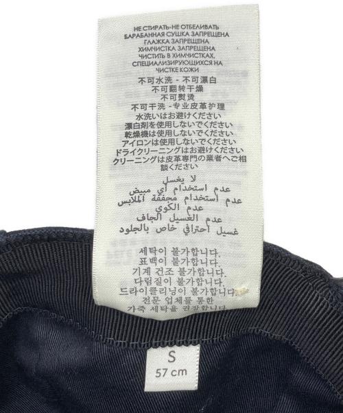 GUCCI（グッチ）GUCCI (グッチ) インターロッキングGキャップ ブラック サイズ:Sの古着・服飾アイテム