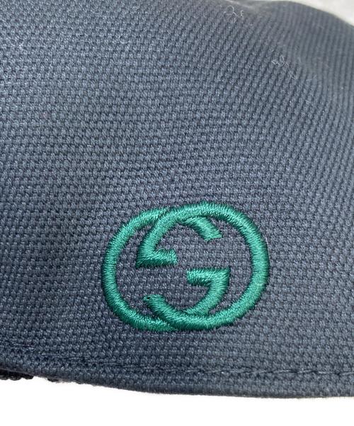 GUCCI（グッチ）GUCCI (グッチ) インターロッキングGキャップ ブラック サイズ:Sの古着・服飾アイテム