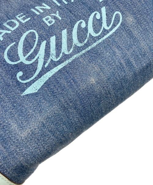 GUCCI（グッチ）GUCCI (グッチ) デニムトートバッグ インディゴ サイズ:-の古着・服飾アイテム