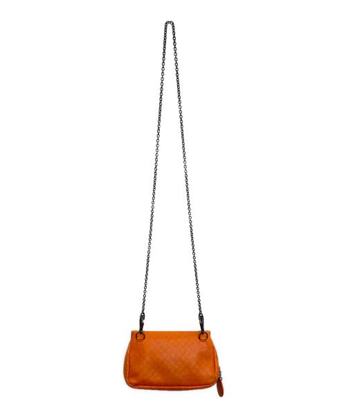 BOTTEGA VENETA（ボッテガベネタ）BOTTEGA VENETA (ボッテガベネタ) イントレッチオミラージュショルダーバッグ オレンジ サイズ:-の古着・服飾アイテム