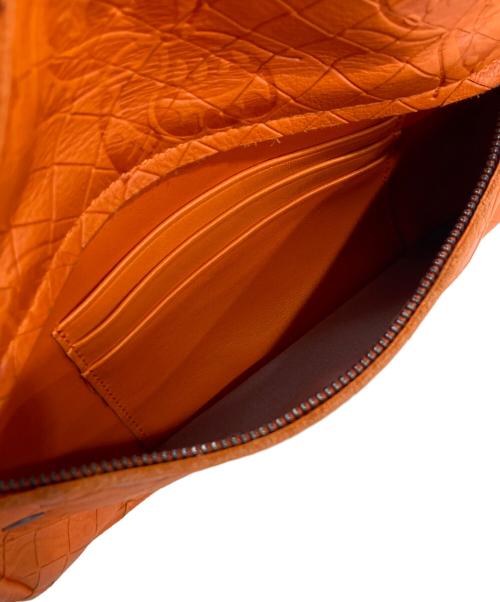BOTTEGA VENETA（ボッテガベネタ）BOTTEGA VENETA (ボッテガベネタ) イントレッチオミラージュショルダーバッグ オレンジ サイズ:-の古着・服飾アイテム