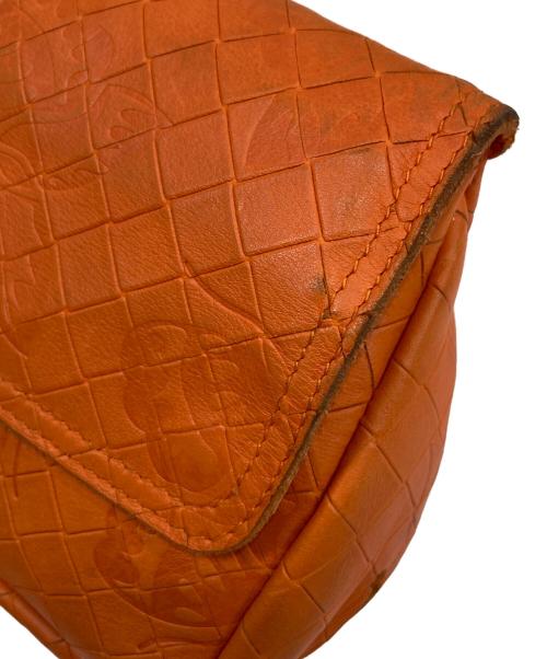 BOTTEGA VENETA（ボッテガベネタ）BOTTEGA VENETA (ボッテガベネタ) イントレッチオミラージュショルダーバッグ オレンジ サイズ:-の古着・服飾アイテム