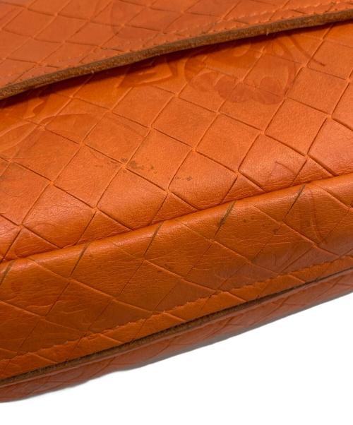 BOTTEGA VENETA（ボッテガベネタ）BOTTEGA VENETA (ボッテガベネタ) イントレッチオミラージュショルダーバッグ オレンジ サイズ:-の古着・服飾アイテム