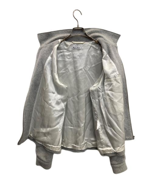 ROLD SKOV（ロードスコフ）ROLD SKOV (ロードスコフ) ジップアップシャツジャケット グレー サイズ:Sの古着・服飾アイテム
