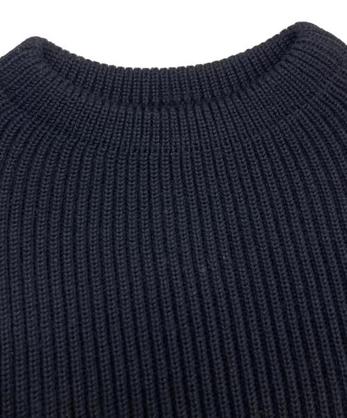 ANDERSEN-ANDERSEN（アンデルセン アンデルセン）Andersen-Andersen (アンデルセン アンデルセン) フィンガーホールニット ブラック サイズ:XXSの古着・服飾アイテム