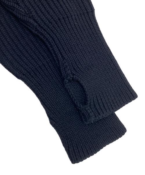 ANDERSEN-ANDERSEN（アンデルセン アンデルセン）Andersen-Andersen (アンデルセン アンデルセン) フィンガーホールニット ブラック サイズ:XXSの古着・服飾アイテム