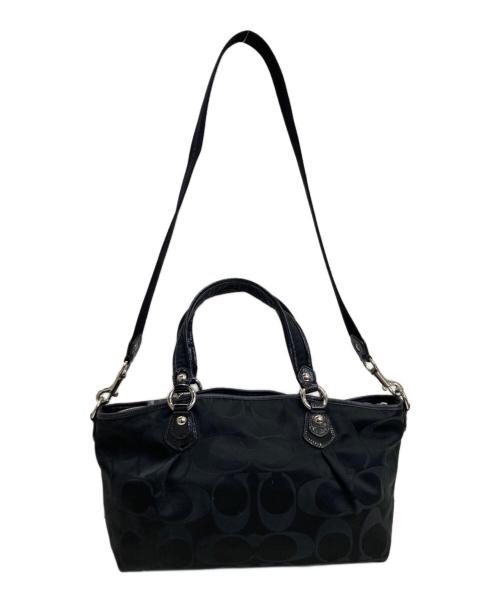 COACH（コーチ）COACH (コーチ) 2WAYバッグ ブラックの古着・服飾アイテム