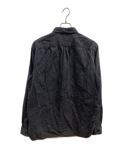 RRL（ダブルアールエル）RRL (ダブルアールエル) レギュラーカラーシャツ ブラック サイズ:Mの古着・服飾アイテム
