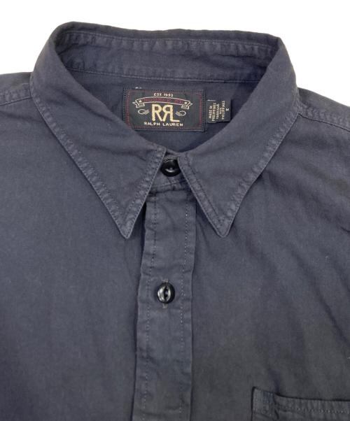 RRL（ダブルアールエル）RRL (ダブルアールエル) レギュラーカラーシャツ ブラック サイズ:Mの古着・服飾アイテム