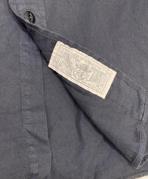 RRL（ダブルアールエル）RRL (ダブルアールエル) レギュラーカラーシャツ ブラック サイズ:Mの古着・服飾アイテム