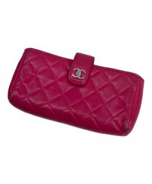 CHANEL（シャネル）の古着「ミニマルチポーチ」｜ピンク