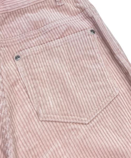 TODAYFUL（トゥデイフル）TODAYFUL (トゥデイフル) Chunky Corduroy Pants ピンク サイズ:36の古着・服飾アイテム