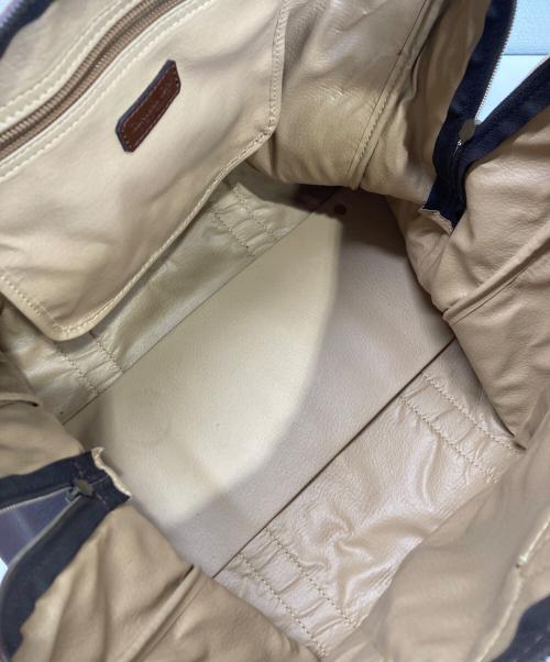 Christian Dior（クリスチャン ディオール）Christian Dior (クリスチャン ディオール) トロッターレザーボストンバッグ ブラウンの古着・服飾アイテム