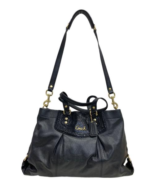 COACH（コーチ）COACH (コーチ) バッグ ブラックの古着・服飾アイテム