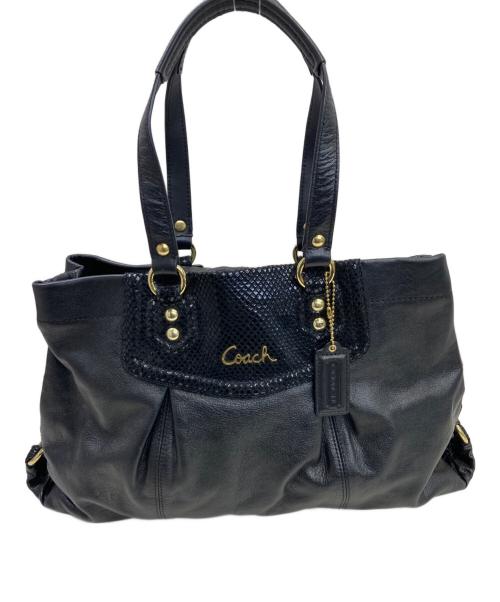 COACH（コーチ）COACH (コーチ) バッグ ブラックの古着・服飾アイテム