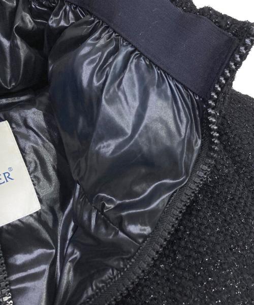 MONCLER（モンクレール）MONCLER (モンクレール) ダウンジャケット ブラックの古着・服飾アイテム