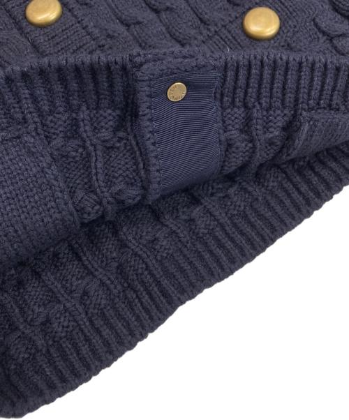 MONCLER（モンクレール）MONCLER (モンクレール) 金釦カーディガン ネイビー サイズ:Lの古着・服飾アイテム