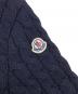 中古・古着 MONCLER (モンクレール) 金釦カーディガン ネイビー サイズ:L：60000円