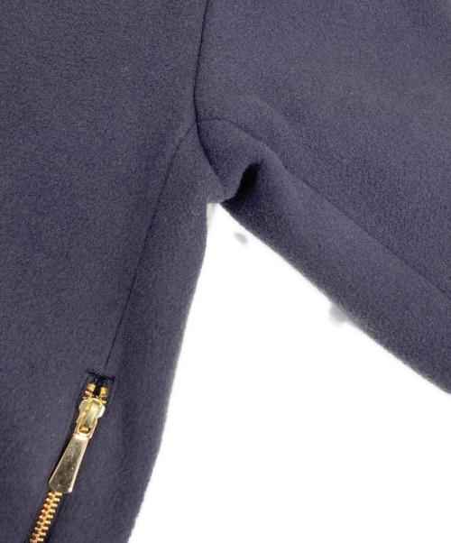 Noble（ノーブル）Noble (ノーブル) MTRレイズドネックジップコート グレー サイズ:Mの古着・服飾アイテム