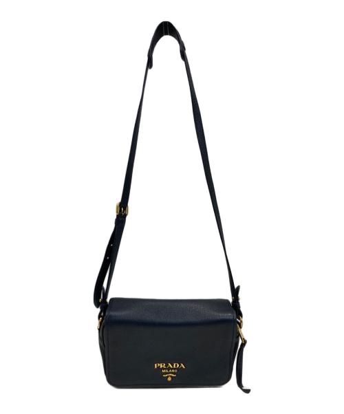 PRADA（プラダ）PRADA (プラダ) ショルダーバッグ ブラックの古着・服飾アイテム