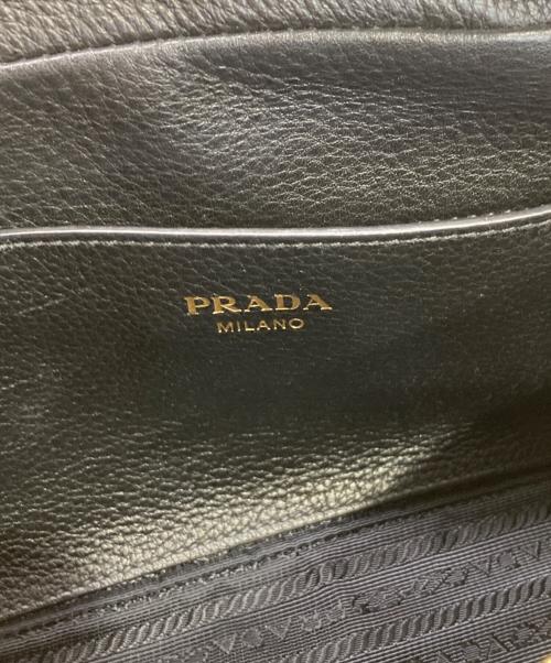 PRADA（プラダ）PRADA (プラダ) ショルダーバッグ ブラックの古着・服飾アイテム