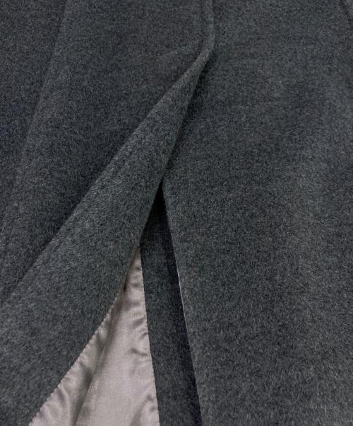 MAX&Co.（マックスアンドコー）MAX&Co. (マックスアンドコー) カシミヤ混チェスターコート グレー サイズ:40の古着・服飾アイテム