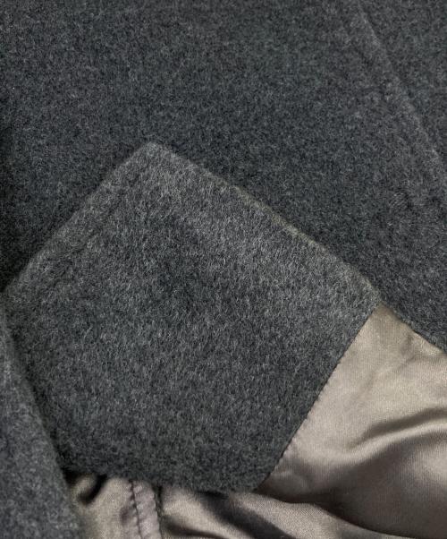 MAX&Co.（マックスアンドコー）MAX&Co. (マックスアンドコー) カシミヤ混チェスターコート グレー サイズ:40の古着・服飾アイテム
