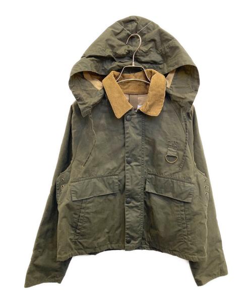 Barbour（バブアー）Barbour (バブアー) クロップドオイルドジャケット カーキ サイズ:10の古着・服飾アイテム