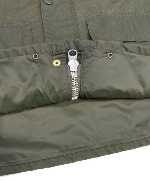 Barbour（バブアー）Barbour (バブアー) クロップドオイルドジャケット カーキ サイズ:10の古着・服飾アイテム