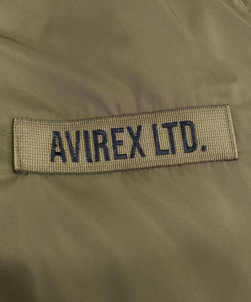 AVIREX（アヴィレックス）AVIREX (アヴィレックス) 中綿ジャケット カーキ サイズ:2XLの古着・服飾アイテム
