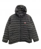 DANTONダントン）の古着「MIDDLE DOWN HOODED JACKET」｜ブラック