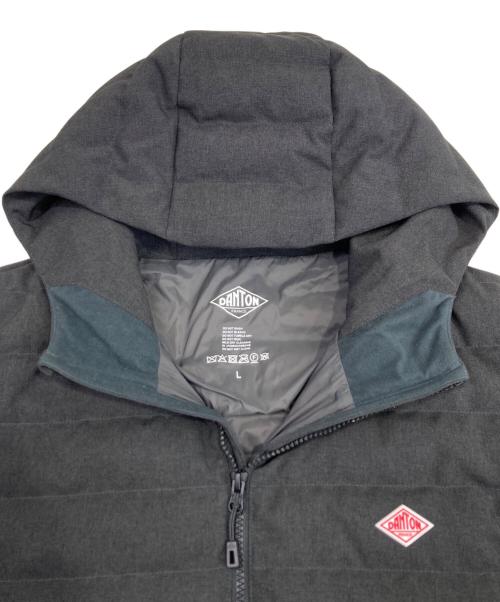 DANTON（ダントン）DANTON (ダントン) MIDDLE DOWN HOODED JACKET ブラック サイズ:Lの古着・服飾アイテム