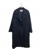 icBアイシービー）の古着「WoolRever ロングコート」｜ブラック