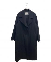 icB（アイシービー）の古着「WoolRever ロングコート」｜ブラック