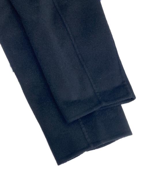 icB（アイシービー）icB (アイシービー) WoolRever ロングコート ブラック サイズ:Sの古着・服飾アイテム