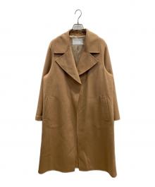 icB（アイシービー）の古着「WoolRever ロングコート」｜ベージュ