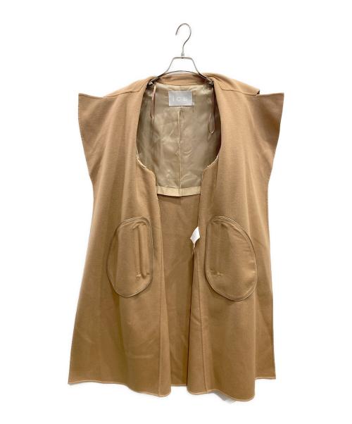 icB（アイシービー）icB (アイシービー) WoolRever ロングコート ベージュ サイズ:2の古着・服飾アイテム