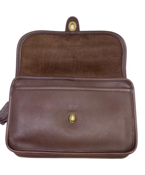 COACH（コーチ）COACH (コーチ) レザーセカンドバッグ ブラウン サイズ:-の古着・服飾アイテム