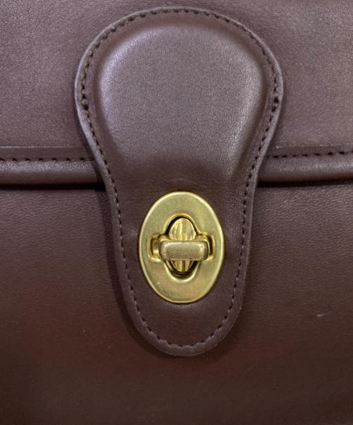COACH（コーチ）COACH (コーチ) レザーセカンドバッグ ブラウン サイズ:-の古着・服飾アイテム