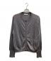 jieda（ジエダ）の古着「LAME ZIP UP KNIT」｜グレー