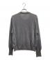 jieda (ジエダ) LAME ZIP UP KNIT グレー サイズ:2：7000円