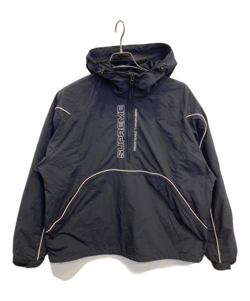 SUPREME（シュプリーム）Supreme (シュプリーム) Paneled Half Zip Pullover ブラック サイズ:Lの古着・服飾アイテム