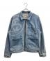 stussy（ステューシー）の古着「SS LINK WORK ZIP JACKET」｜インディゴ