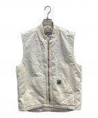 Carhartt WIPカーハート ワーク イン プログレス）の古着「ダックベスト」｜ホワイト