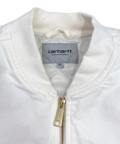 Carhartt WIP（カーハート ワーク イン プログレス）Carhartt WIP (カーハート ワーク イン プログレス) ダックベスト ホワイト サイズ:XLの古着・服飾アイテム