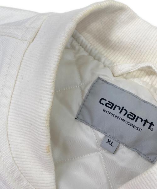Carhartt WIP（カーハート ワーク イン プログレス）Carhartt WIP (カーハート ワーク イン プログレス) ダックベスト ホワイト サイズ:XLの古着・服飾アイテム