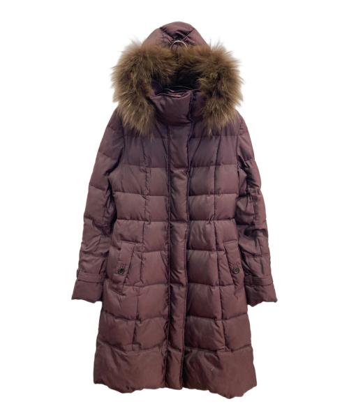 BURBERRY LONDON（バーバリーロンドン）BURBERRY LONDON (バーバリーロンドン) ダウンコート パープル サイズ:38の古着・服飾アイテム